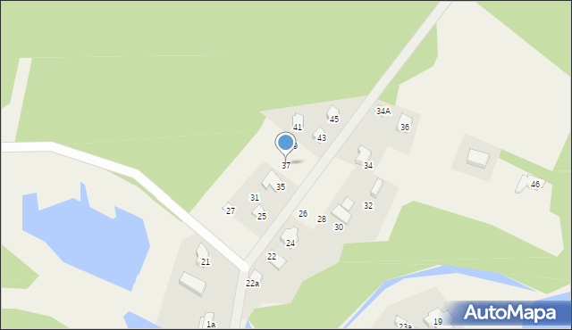 Kuźnica Głogowska, Głuchów, 37, mapa Kuźnica Głogowska