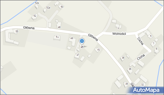 Landzmierz, Główna, 45, mapa Landzmierz