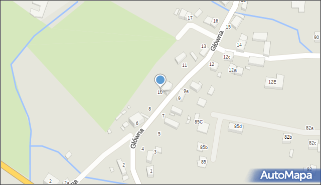 Lubań, Główna, 10, mapa Lubań