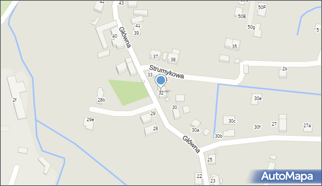 Lubań, Główna, 32, mapa Lubań