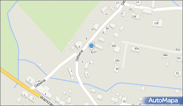 Lubań, Główna, 5, mapa Lubań