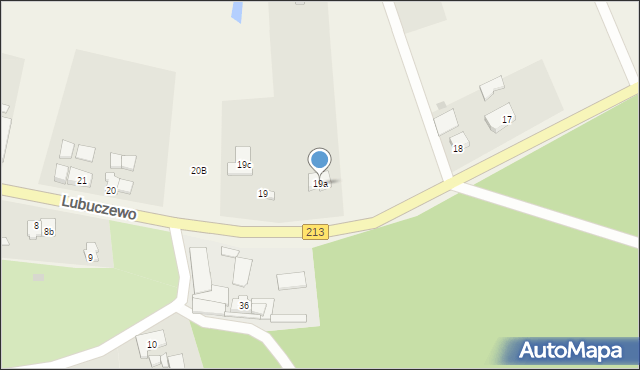 Lubuczewo, Główna, 37, mapa Lubuczewo