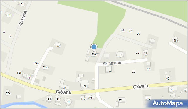 Ludwikowice Kłodzkie, Główna, 70a, mapa Ludwikowice Kłodzkie