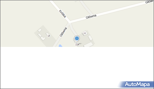 Lutkówka-Kolonia, Główna, 11a, mapa Lutkówka-Kolonia