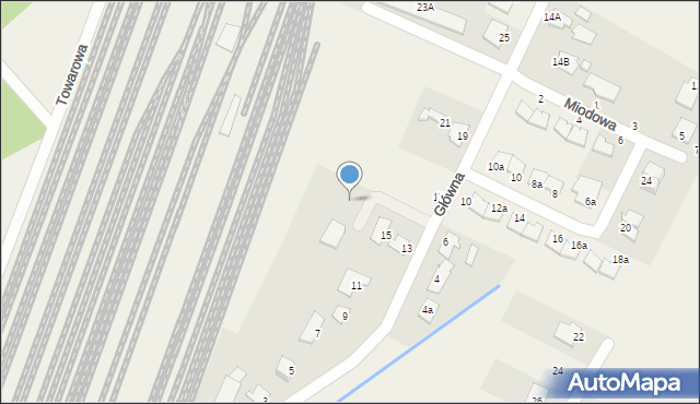 Maksymilianowo, Główna, 15a, mapa Maksymilianowo
