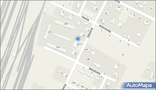 Maksymilianowo, Główna, 27, mapa Maksymilianowo