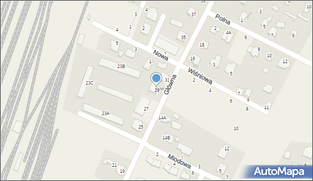 Maksymilianowo, Główna, 29, mapa Maksymilianowo