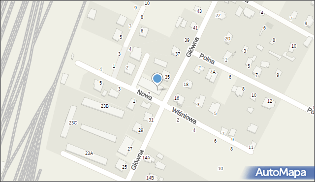 Maksymilianowo, Główna, 33, mapa Maksymilianowo