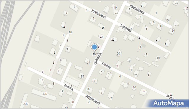 Maksymilianowo, Główna, 39, mapa Maksymilianowo