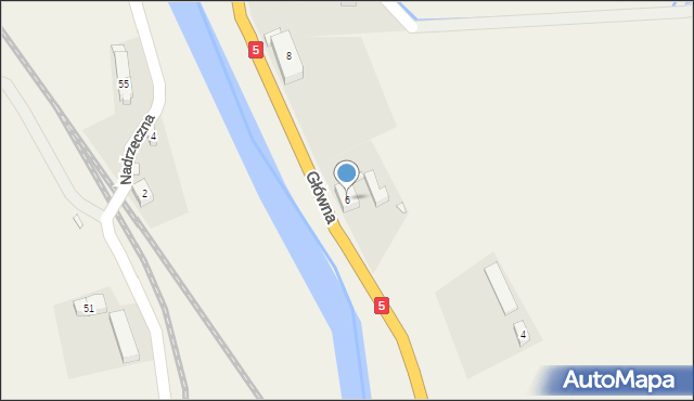 Marciszów, Główna, 6, mapa Marciszów