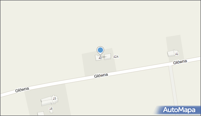 Marzęcino, Główna, 42, mapa Marzęcino