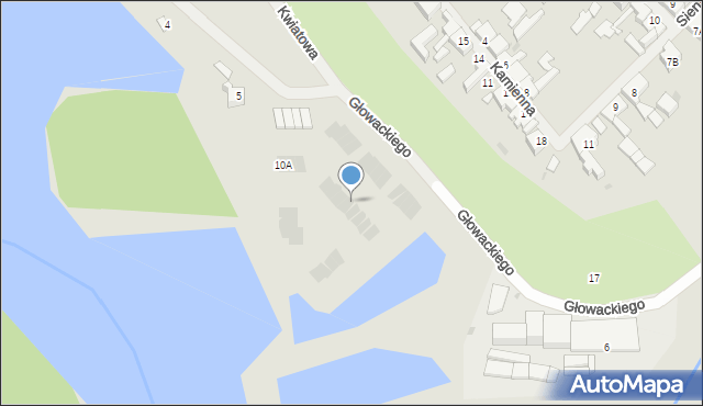 Maszewo, Głowackiego Bartosza, 11a, mapa Maszewo