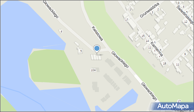 Maszewo, Głowackiego Bartosza, 12b, mapa Maszewo