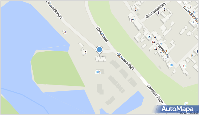 Maszewo, Głowackiego Bartosza, 12c, mapa Maszewo