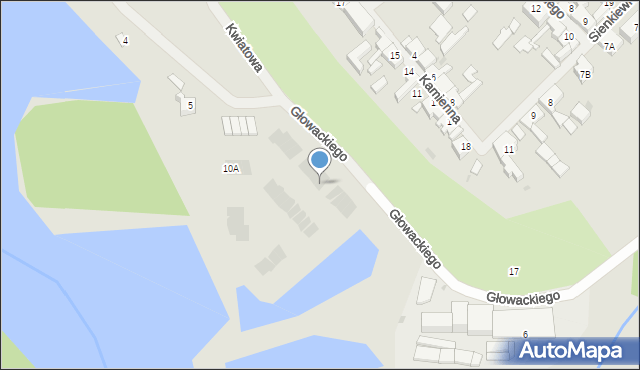 Maszewo, Głowackiego Bartosza, 14a, mapa Maszewo