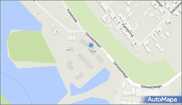 Maszewo, Głowackiego Bartosza, 14b, mapa Maszewo