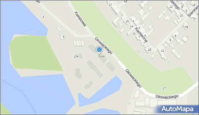 Maszewo, Głowackiego Bartosza, 14c, mapa Maszewo
