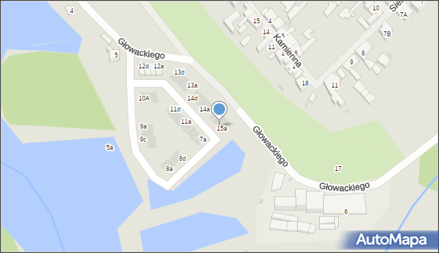 Maszewo, Głowackiego Bartosza, 15b, mapa Maszewo