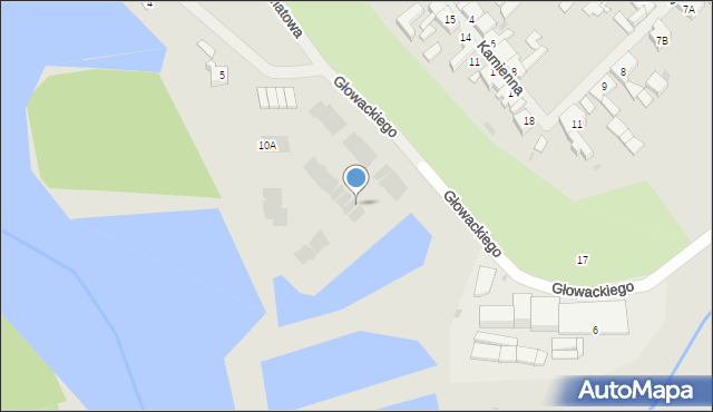 Maszewo, Głowackiego Bartosza, 7b, mapa Maszewo