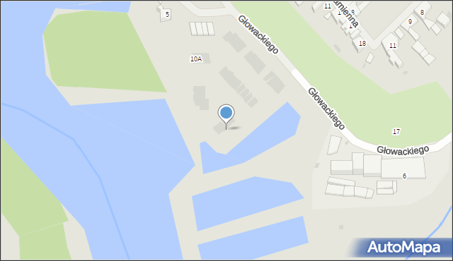 Maszewo, Głowackiego Bartosza, 8b, mapa Maszewo