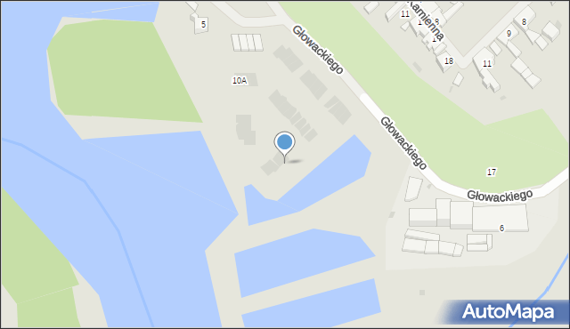 Maszewo, Głowackiego Bartosza, 8c, mapa Maszewo