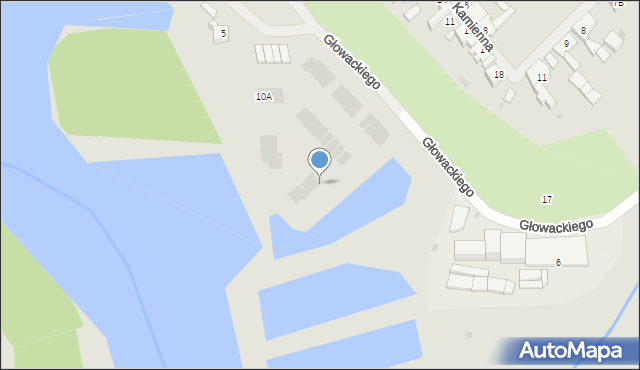 Maszewo, Głowackiego Bartosza, 8d, mapa Maszewo