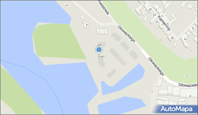 Maszewo, Głowackiego Bartosza, 9a, mapa Maszewo