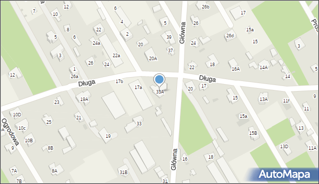 Michałów-Reginów, Główna, 33A, mapa Michałów-Reginów