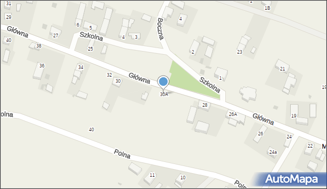 Miłocice, Główna, 30A, mapa Miłocice