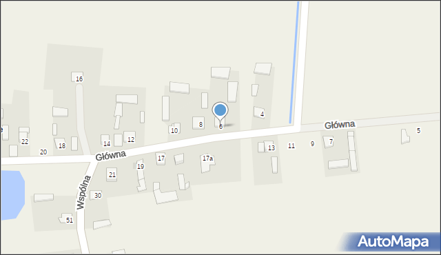 Mirowice, Główna, 6, mapa Mirowice