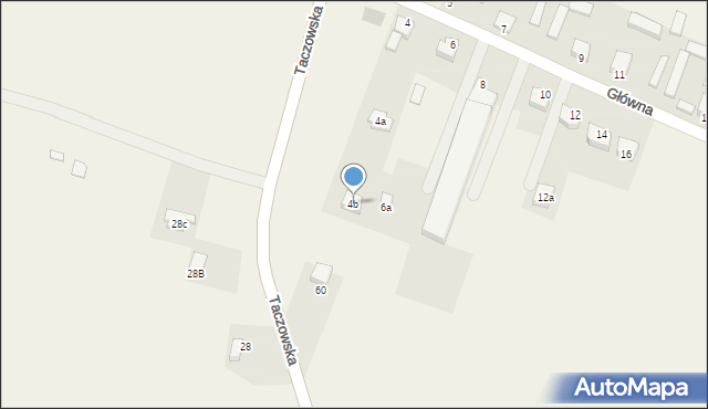 Nieczatów, Główna, 4b, mapa Nieczatów