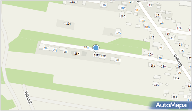 Nowa Wieś, Główna, 28F, mapa Nowa Wieś