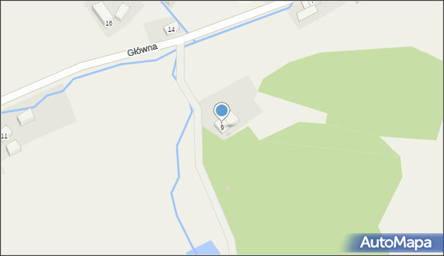 Nowe Bogaczowice, Główna, 9, mapa Nowe Bogaczowice