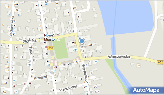 Nowe Miasto, Główny Rynek, 13, mapa Nowe Miasto