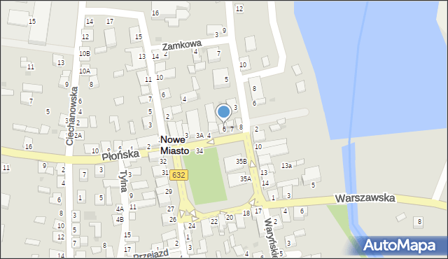 Nowe Miasto, Główny Rynek, 6, mapa Nowe Miasto