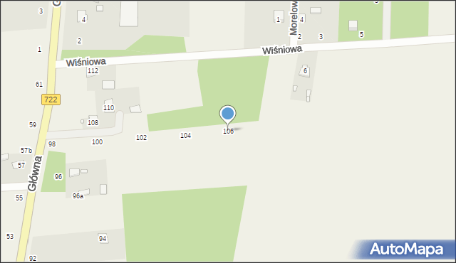 Nowy Prażmów, Główna, 106, mapa Nowy Prażmów