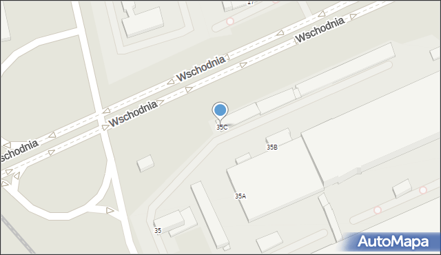 Opole, Głogowska, 35C, mapa Opola
