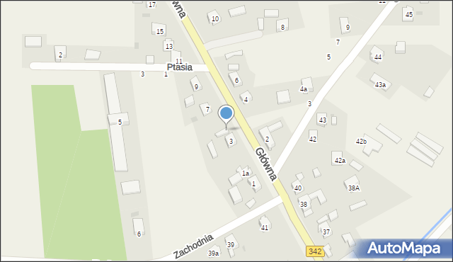 Pęgów, Główna, 5, mapa Pęgów