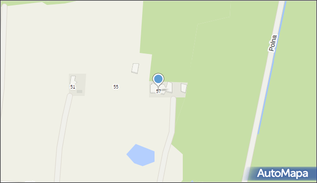 Petrykozy, Główna, 57, mapa Petrykozy