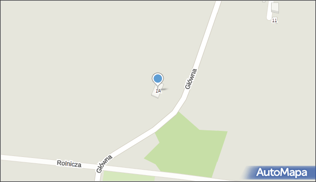 Piekary Śląskie, Główna, 1A, mapa Piekary Śląskie