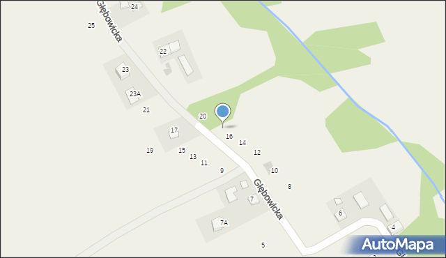 Piotrowice, Głębowicka, 18, mapa Piotrowice