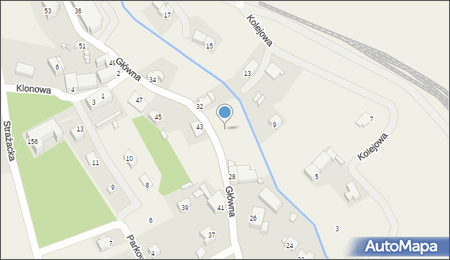 Pisarzowice, Główna, 30, mapa Pisarzowice