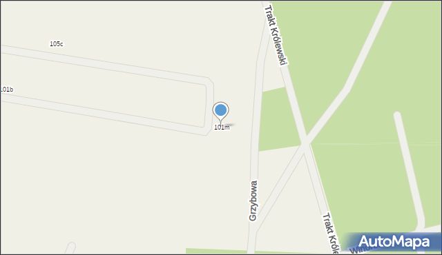 Podbiel, Główna, 101m, mapa Podbiel