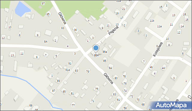 Pogorzel, Główna, 88A, mapa Pogorzel