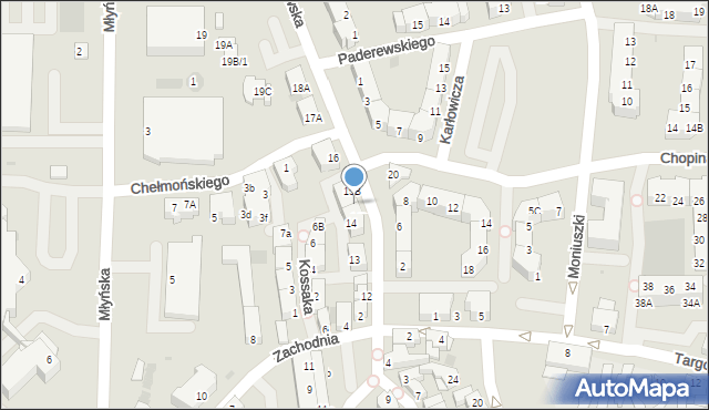 Polkowice, Głogowska, 15A, mapa Polkowice