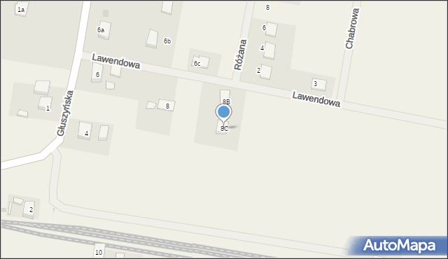 Potęgowo, Głuszyńska, 8C, mapa Potęgowo