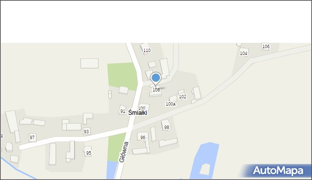 Przedmość, Główna, 108, mapa Przedmość