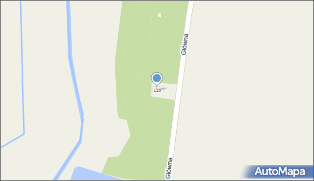 Przedmość, Główna, 11b, mapa Przedmość