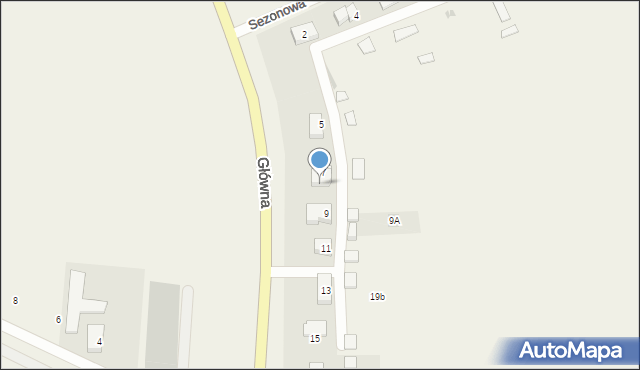 Przejazdowo, Główna, 7A, mapa Przejazdowo