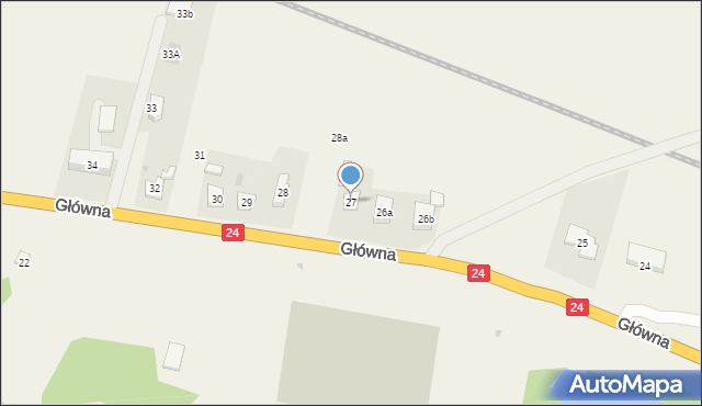 Przytoczna, Główna, 27, mapa Przytoczna